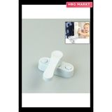 HBG Markt Pvc Pimapen Pencere Cam Balkon Kapısı Güvenli Emniyet Kilidi - 0 - 1 Yaş - Ahşap Bej - Siyah