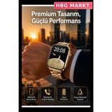 HBG Markt Sağlık ve Spor Takibi Yapan Akıllı Saat - 00-Siyah - Beyaz - 35 - 48 mm - Standart