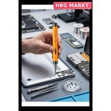 HBG Markt Şarjlı Elektrikli Tornavida Seti 3.7V 600MAH - Standart - 01 - Siyah - Beyaz - Mavi