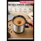 HBG Markt Self Stirring Mug Mikser Kupa Bardak - Standart - 0 - Siyah