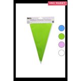 HBG Markt Silikon 30CM Tekli Krema Sıkma Torbası - Ahşap - Bej - Siyah - --