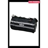 HBG Markt Silindir Spor Çanta 40X25X25CM (5647) - 000-Siyah
