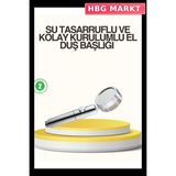HBG Markt Su Tasarruflu Yüksek Basınçlı Duş Başlığı - Standart