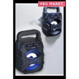 HBG Markt Taşınabilir Hoparlör 1057 Yüksek Ses Extra Bass - Beyaz