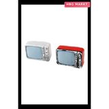 HBG Markt Televizyon Vintage Dekoratif Biblo Renkli 9X6CM Reçine - Standart - Ahşap - Sarı