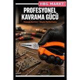 HBG Markt Uzun Ince Çeneli Profesyonel Kargaburun Dövme Çelik El Aleti - Standart