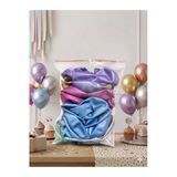 Hbk Balon Karışık Renk Krom Balon Seti Yeşil