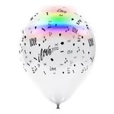 HBK Led Işıklı Balon (4 Adet) – I Love You