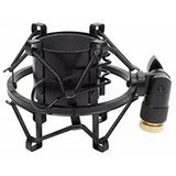 Hbk M15 Mikrofon Shock Mount Tutucu | Metal Gövde Yapısı Titreşimleri ve Darbe Seslerini Engelleyen Elastik Askılı Stüdyo Aparatı