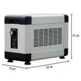 HBM2000K Heatbox Mini 2000 watt Monofaze Elektrikli Fanlı Isıtıcı Krem