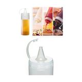 HBMB Store 2 Adet Sos Şişesi 700 ml Plastik Yağlık Sirkelik Ketçap Mayonez Sızdırmaz Sosluk Yağdanlık,bpa Içermez (Şeffaf)