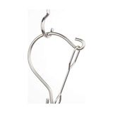 HBMB Store 30 Mandallı Metal Çorap Kurutma Askısı, Paslanmaz Çelik Dikdörtgen Çamaşır Kurutma Rafı, Iç Çamaşırı, Sütyen, Bebek Kıyafeti ve Küçük Çamaşırlar Için Yer Tasarruflu Damlama Askısı - 000-Siyah - Option-1