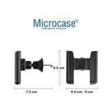 HBMB Store 360 Derece Dönebilir Araç Içi Izgaralıktan Metal Kelepçeli Telefon Tutucu - AL3741 - Option-1 - 000-Siyah