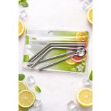 HBMB Store 3'lü Metal Pipet Seti - 0 - Siyah