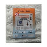 HBMB Store Arçelik - Beko Ile Uyumlu TT680B - Tornado - TT4120 - Kanguru Elektrikli Süpürge Sentetik Toz Torbası (5 Adet)