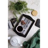 HBMB Store EVLE-EE170-T9 City Desenli Dikdörtgen Tepsi 16X25 cm (City)