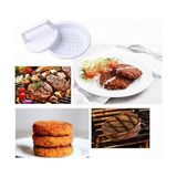 HBMB Store Hamburger Köfte Kalıbı, Ergonomik Saplı Burger Press, Yuvarlak Köfte Şekillendirici, Et, Tavuk ve Sebze Köftesi Için Pratik Mutfak Aparatı