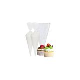HBMB Store Kullan At - Tek Kullanımlık Krema Sıkma Torbası Seti, Plastik, 37X31X21 Cm, 1 Paket - 50 Adet