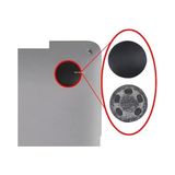 HBMB Store MacBook Alt Kapak Ayak Lastiği (Rubber Feet) Seti | MacBook Air 13 Inç & MacBook Pro 13 Inç Uyumlu, Kaymaz Plastik Pabuç Yedek Ayaklar Siyah