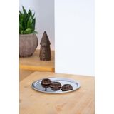 HBMB Store Metal 23 cm Tatlı Meyve Servis/sunum Tepsisi