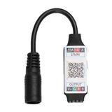 HBMB Store Rgb Şerit LED Kontrol Cihazları - Bluetooth, Sese ve Müziğe Duyarlı, 24 Tuşlu - 6 Amper, 10 Metreye Kadar Rgb Şerit LED Çalıştırır (1, Bluetooth Kontrol Cihazı)