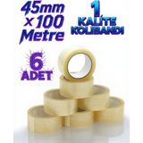 Hbnc 1. Kalite 45 mm x 100 Metre Akrilik Koli Bandı