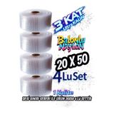 Hbnc 20 cm x 50 Metre Balonlu Naylon Patpat Eşya Koruma Naylonu 5 Li Set