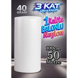 Hbnc ( 40 gr ) 100 cm X 50 Metre Balonlu Naylon Patpat Eşya Koruma Naylonu Hava Kabarcıklı Naylon