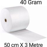 Hbnc 50 cm x 3 m 40 gr Balonlu Naylon Eşya Sarma Koruma Naylonu Patpat Ambalaj