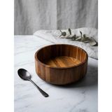 Hbs Art Design Doğal Akasya Ahşap Kase - Salata, Çerezlik ve Sunum Kasesi - 3 - 5 L