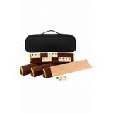HBS Okey Çantası & Istaka Çantası – 50×20×10 cm, fermaurlu Kumaş Portatif Oyuncu Çantası
