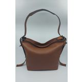 HBS omuz çantası TABA HAKİKİ DERİ Kadın/Kız taba 166 x 240