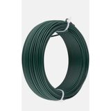 Hbs PVC Kaplı Tel 3 mm Çit Bağlantı Teli 100 metre Gergi Teli - 3 Kg - Yeşil