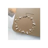 hbtasarim 3 Sıra El Yapımı Choker Inci Kolye