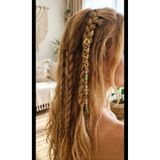 hbtasarim Hair cuff saç aksesuarı saç tokası tinsel cuff