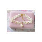 hbtasarim Tasma choker kolye vintage Inci Kolye