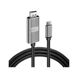 Hc-01 Type-C To 4K Ultra Full Hd HDMI Usb-C Tak Çalıştır Görüntü Aktarım Kablosu-1.8m - Genel