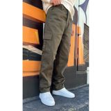 h&ç giyim Erkek Kargo Cepli Gabardin Baggy Pantolon