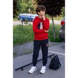 HC Kids Wear Erkek Çocuk Baskılı Sweatshirt Eşofman Takımı - 8 Yaş - Kırmızı