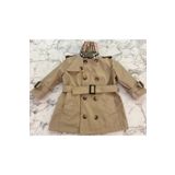 HC Kids Wear Erkek Çocuk Içi Pamuk Astarlı Bej Trençkot Yağmurluk