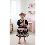 HC Kids Wear Kız Çocuk Siyah Çiçekli Elbise - 1 - 2 Yaş