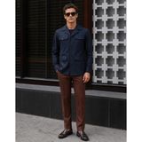 HC MEN CLASSIC Elba Safari Ceket | Lacivert - 48