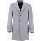 HC MEN CLASSIC Erkek Gri Yün Modern Fit Kaban - 52