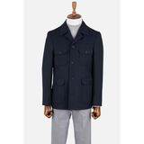 HC MEN CLASSIC Erkek Lacivert Safari Ceket - 46