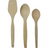 Hc Shop Ahşap Kaşık Ve Spatula Seti-Tahta Kaşık-Tahta Spatula Seti
