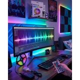 Hcc Trend 5050 Rgb LED Şerit 5 Metre Uzaktan Kumandalı Ortam Aydınlatma LED