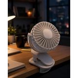 Hcc Trend Çalışma Masası ve Yatak Başlığı Için Klipsli Mini Fan