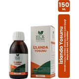 Hck Natural Izlanda Yosunu Şurubu 150 ml Ekinezya Meyan Kökü Pelinotu Çuhaçiçeği Sinirliot