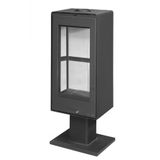Hcs-10 Dikey Tek Camlı Şömine 5080-P