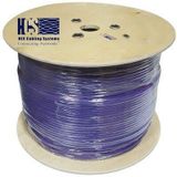 Hcs Cat 6 Halogen Free U/Utp Lsoh 500M Kablo 23Awg Mor